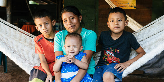 Magda and her three children are among the millions of habitants of Honduras’ Dry Corridor