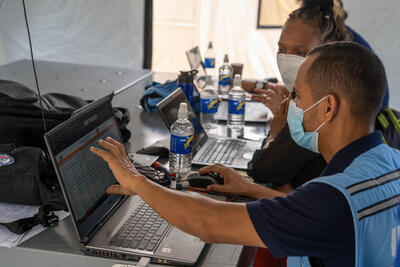 Information Management team at work