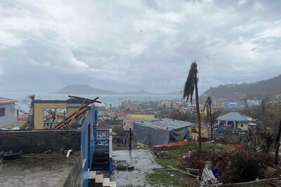 Hurricane Beryl’s aftermath in Petite Martinique in Grenada, one of the most affected islands.